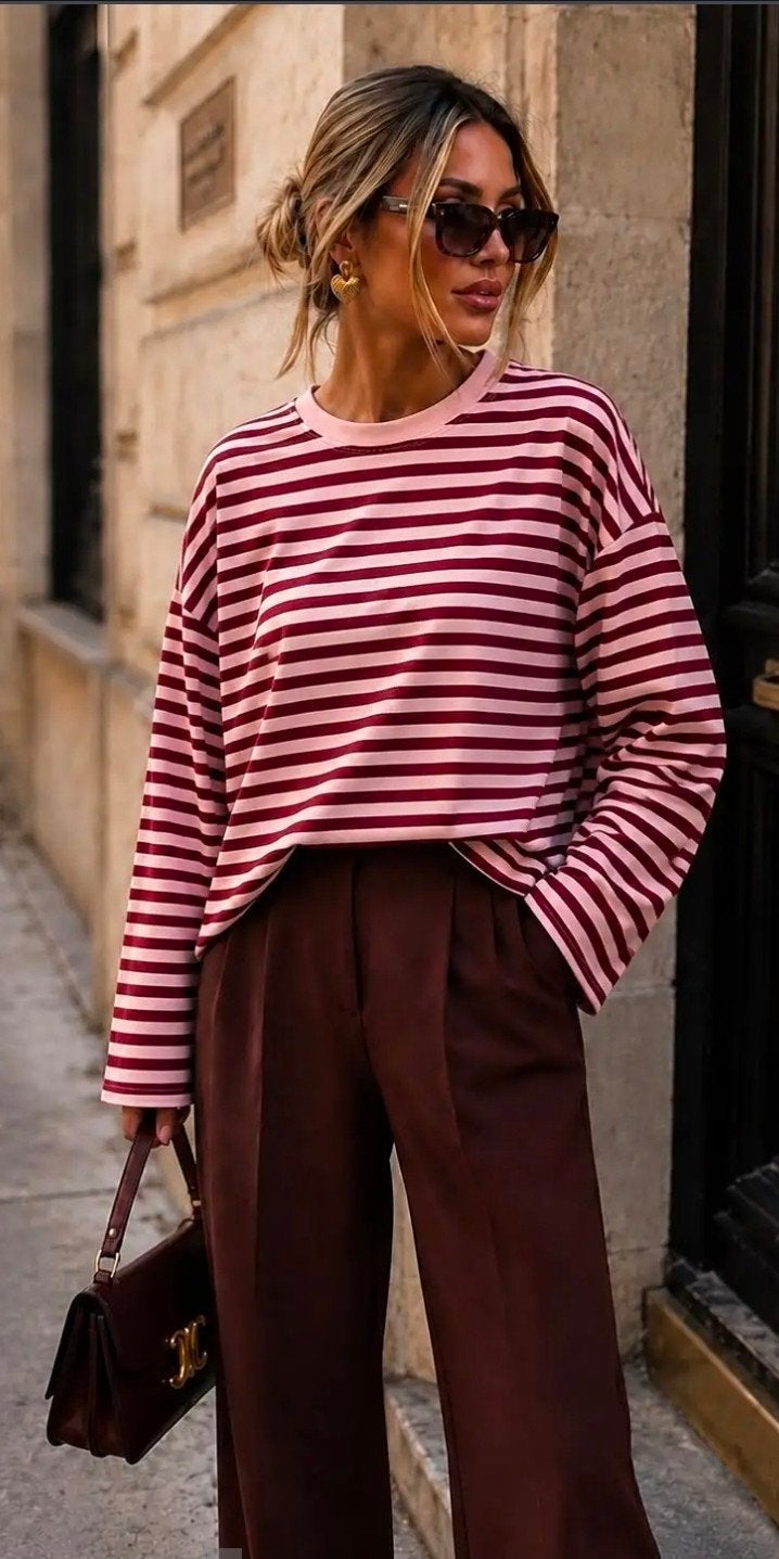 Longsleeve met wijde mouw - Emma & Ashley, Kleding | Dames, Meerkleurig, Hindersstraat, Ophalen of Verzenden, Maat 36 (S)