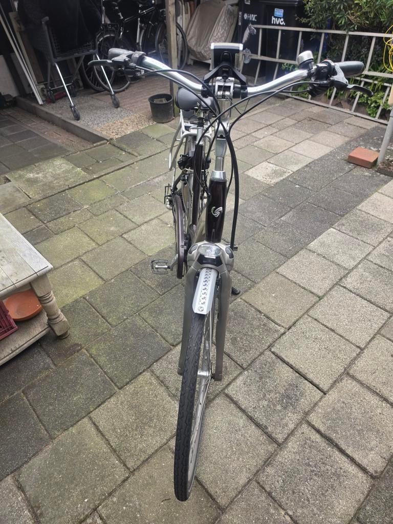 1 dames elektrische fiets merk sparta ion gls., Ophalen, Gebruikt, Sparta