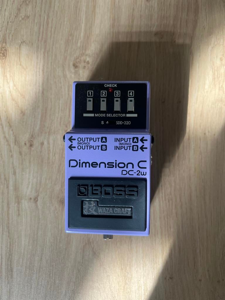 Boss Dimension C DC-2w Waza Craft Chorus Pedaal, Ophalen of Verzenden, Nieuw, Chorus