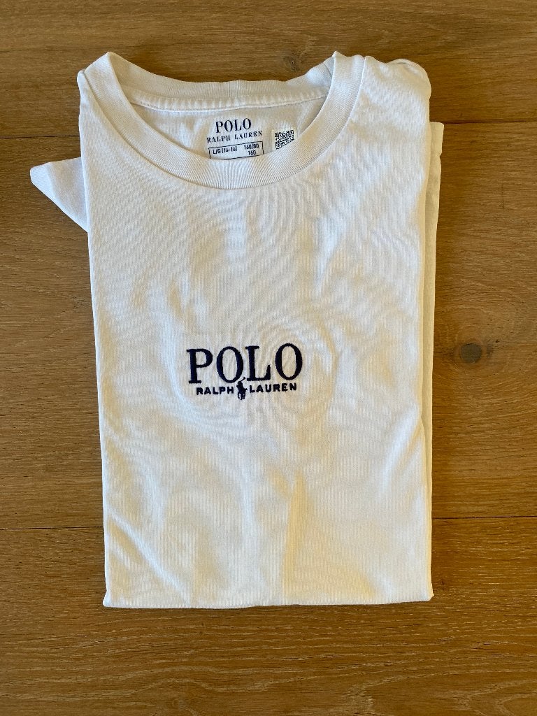 Polo Ralph Lauren t-shirt (maat 158), Jongen of Meisje, Ophalen of Verzenden, Zo goed als nieuw, Shirt of Longsleeve