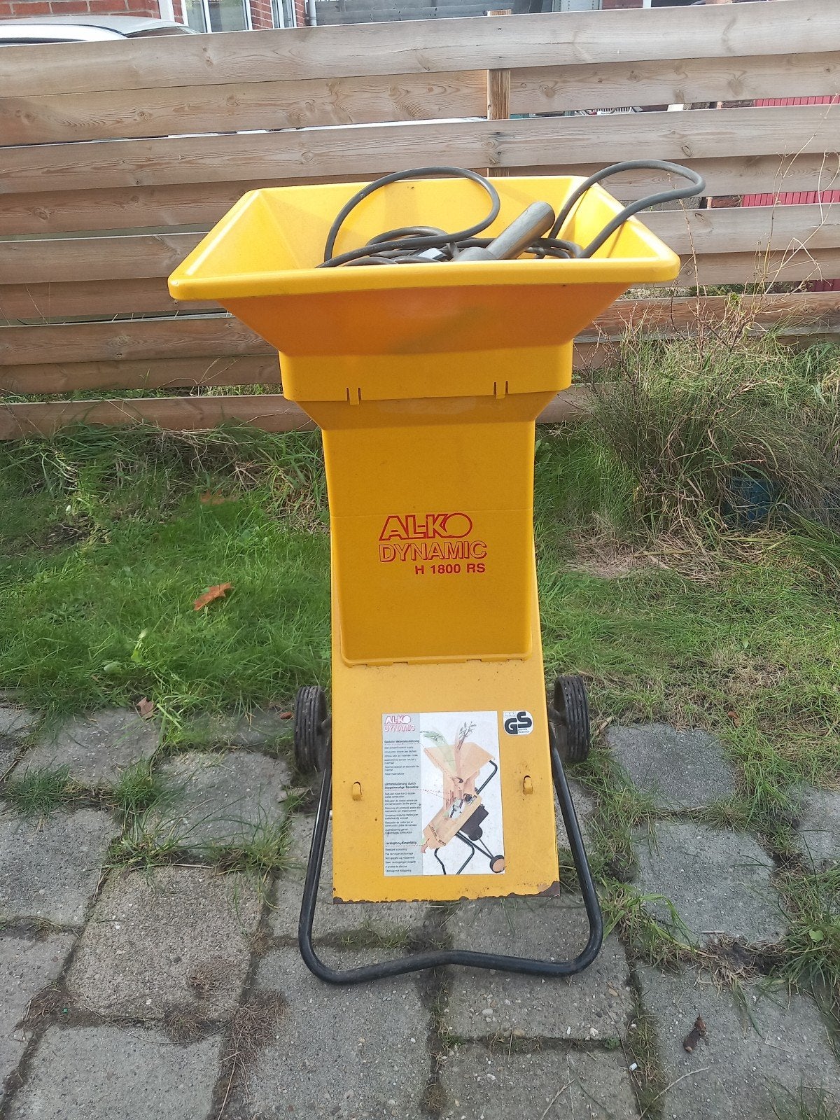 versnipperaar, Tuin en Terras, Ophalen, Gebruikt