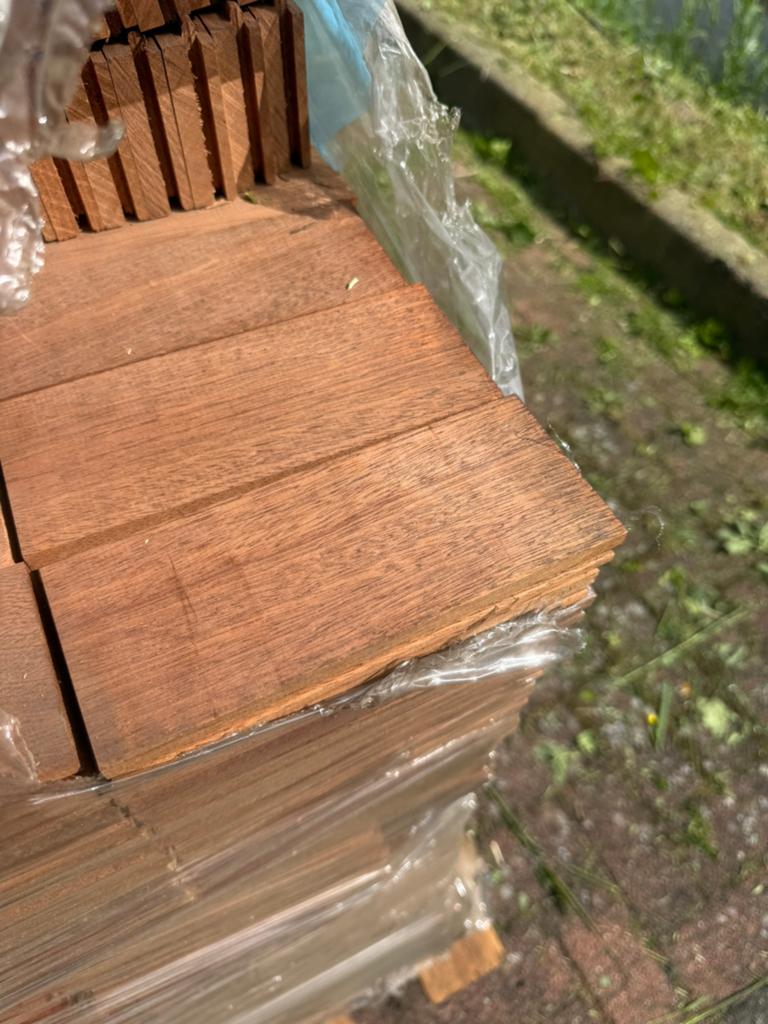 Tropische massieve houtsoorten mahonie, teak, kambala, noten, Doe-het-zelf en Verbouw, Hout en Planken, Ophalen, Eiken, Nieuw