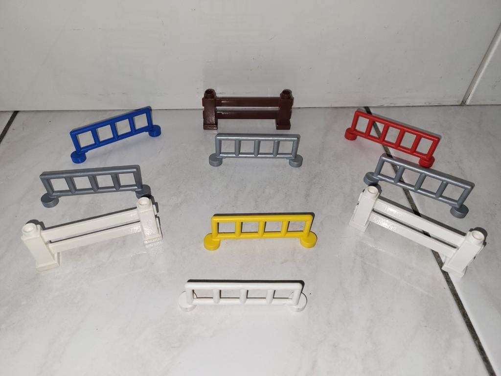 Duplo set met 10 hekjes set 8, Gebruikt, Ophalen of Verzenden, Duplo, Duplo