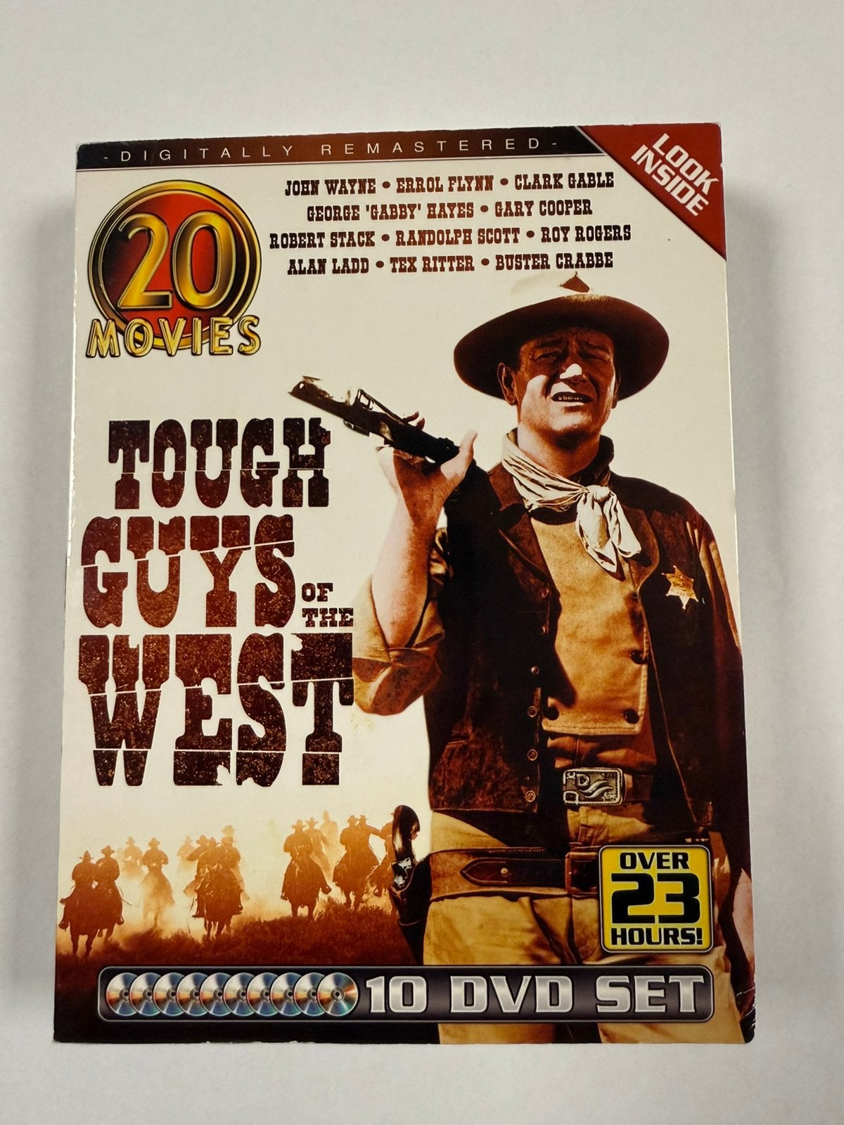 Tough Guys of the West(10 DVD set) met oa John Wayne USA-DVD, Engels, Alle leeftijden, Ophalen of Verzenden, Zo goed als nieuw