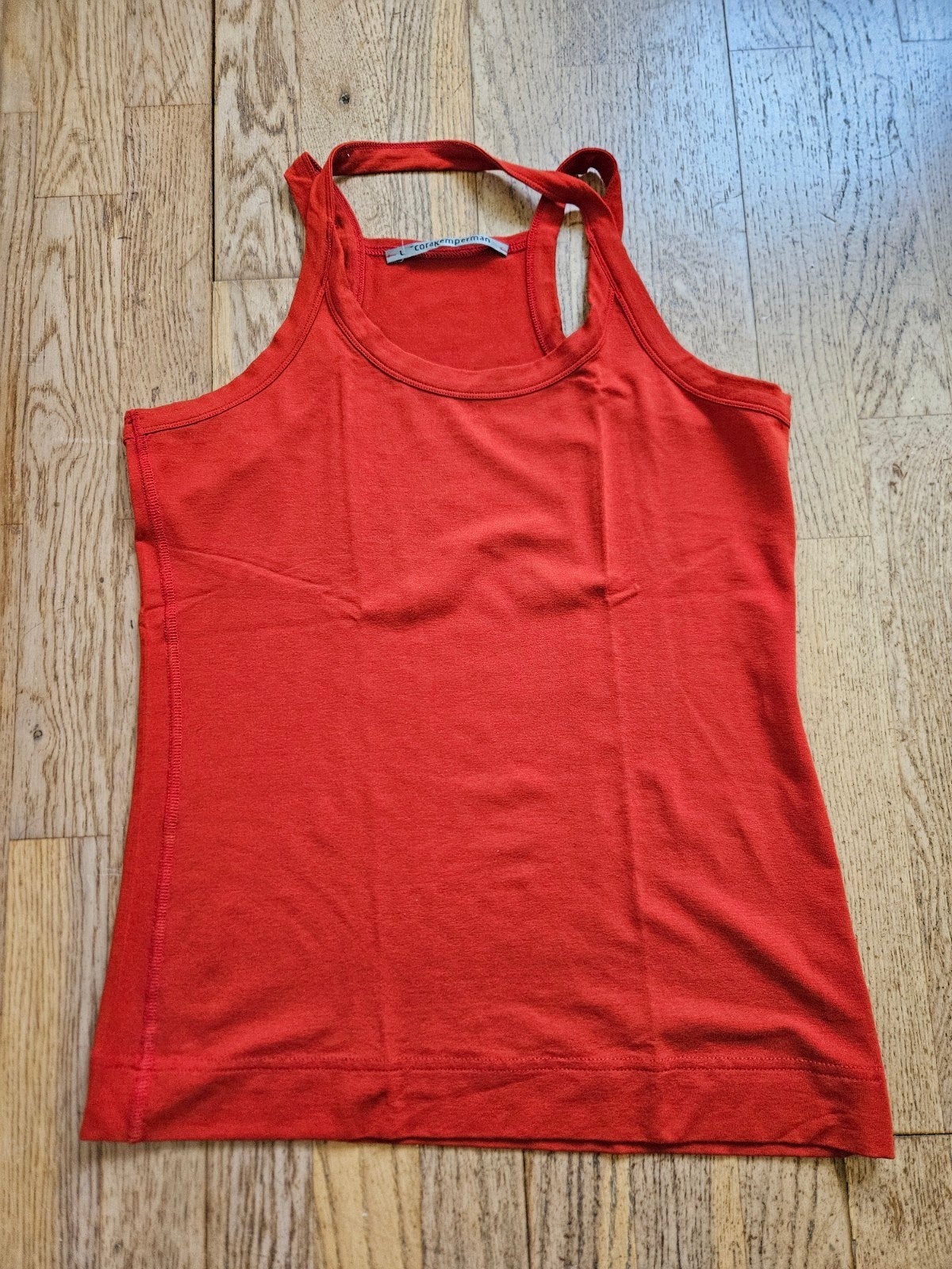 Cora Kemperman Rode Top Maat L, Maat 42/44 (L), Ophalen of Verzenden, Zonder mouw, Rood