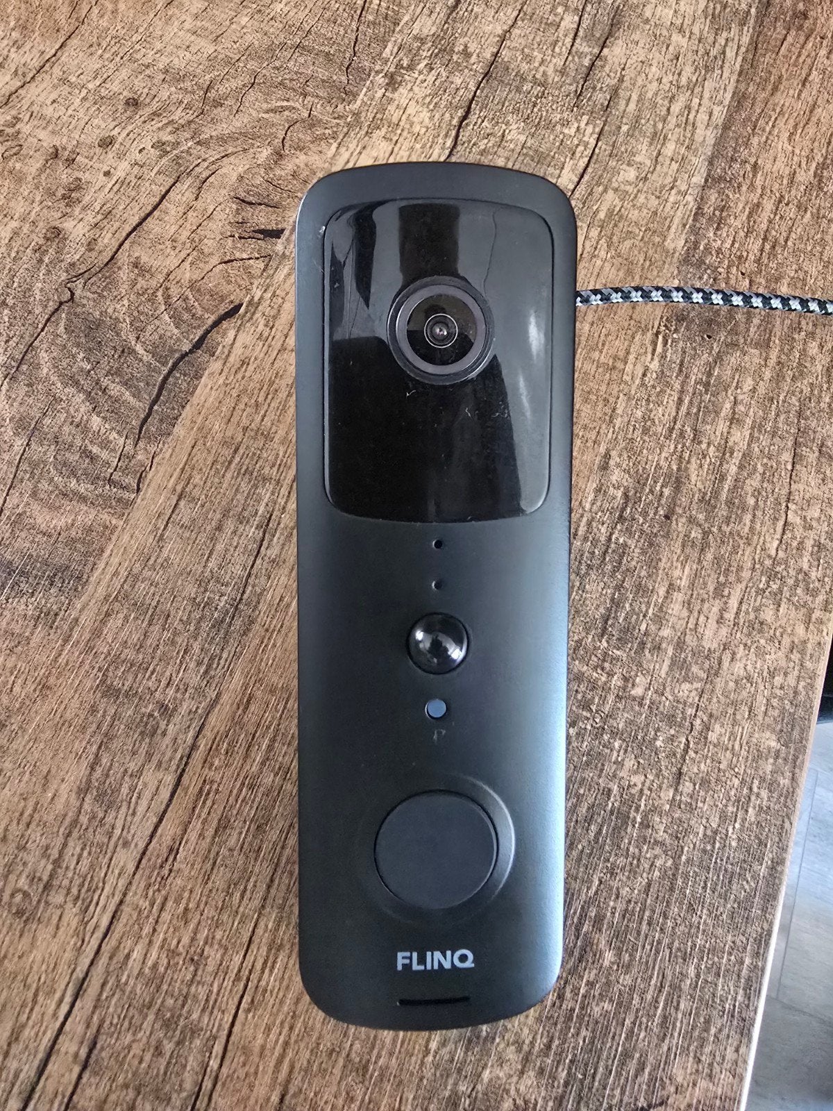 FLINQ Slimme Video Deurbel - Zonder Oplader, Huis en Inrichting, Ophalen, Ingebouwde camera, Zo goed als nieuw, Draadloos