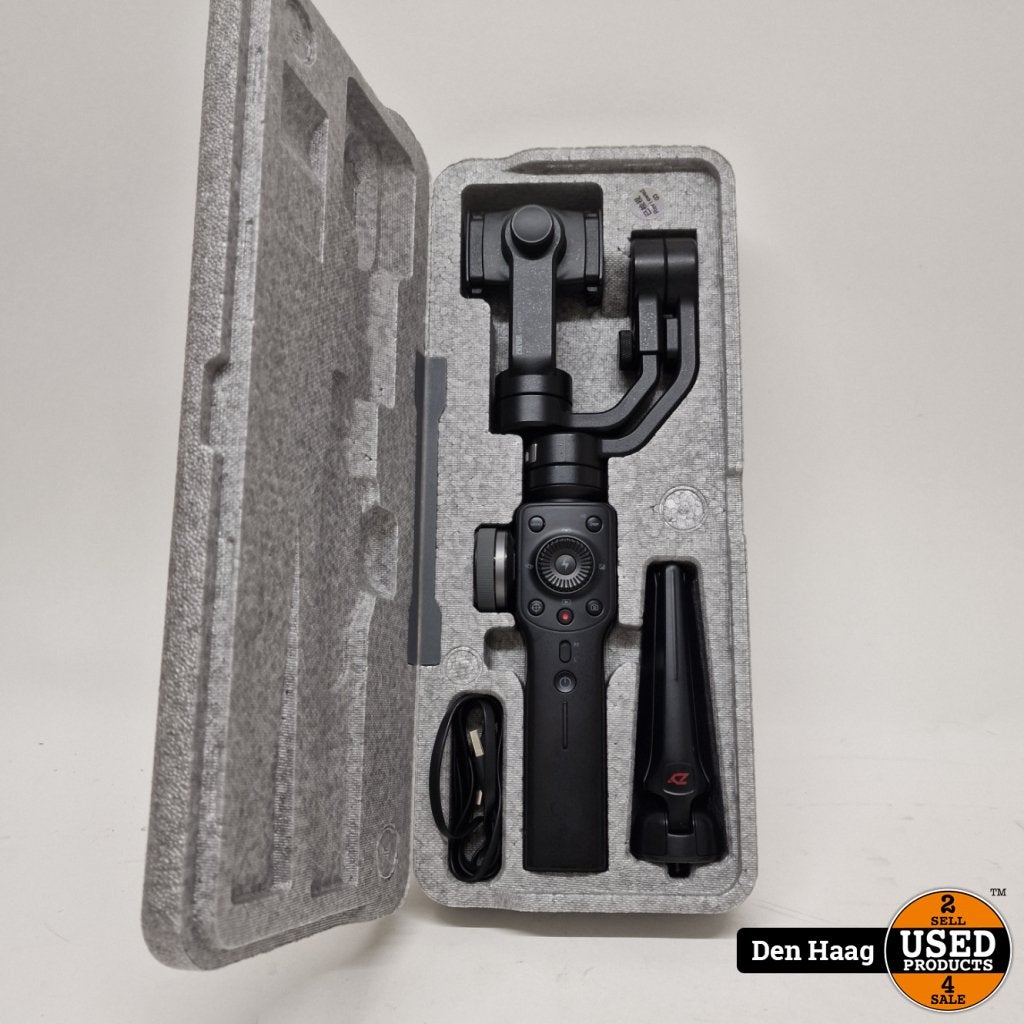 Zhiyun Smooth 4 Telefoon Gimbal Zwart | Nette staat, Flex Ltd., Gebruikt, https://flex.com/contact-us, Nobelstraat 10, 5807 GA Oostrum LB, Limburg, Nederland