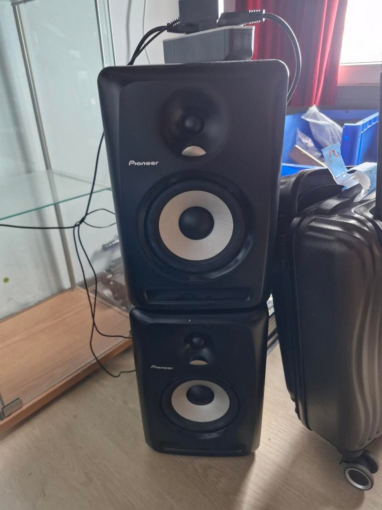 Pioneer S-DJ60X Studio Monitoren (set van 2), Audio, Tv en Foto, Luidsprekers, Gebruikt, Front, Rear of Stereo speakers, 60 tot 120 watt