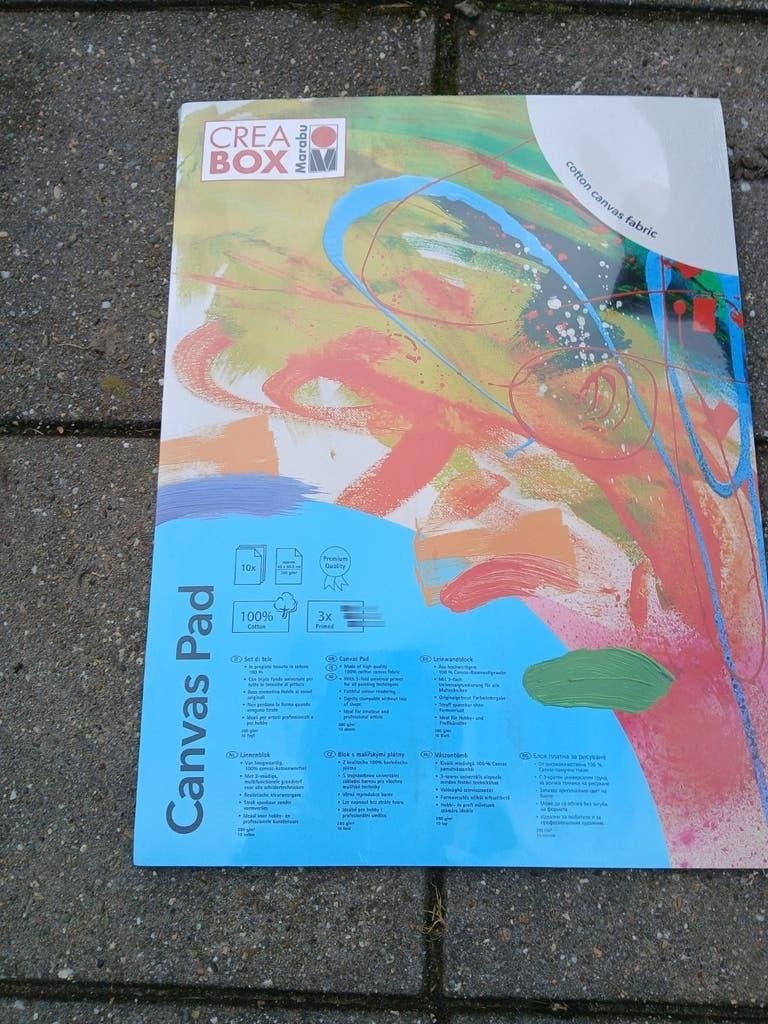 Canvas pad /blok, Hobby en Vrije tijd, Tekenen, Ophalen, Nieuw, Papier, Schets- of Tekenboek