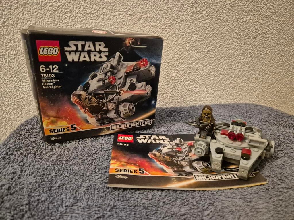 Lego Star Wars 75193 Millennium Falcon Microfighter, Ophalen of Verzenden