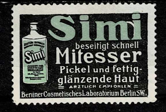 sluitzegel Duitsland SIMI, Ophalen of Verzenden, Overige thema's