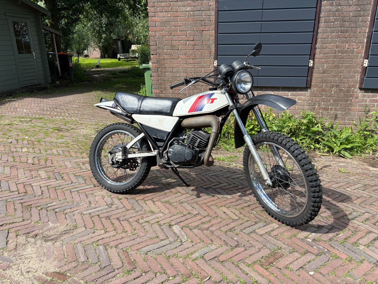 Yamaha dt125mx, Motoren, Ophalen