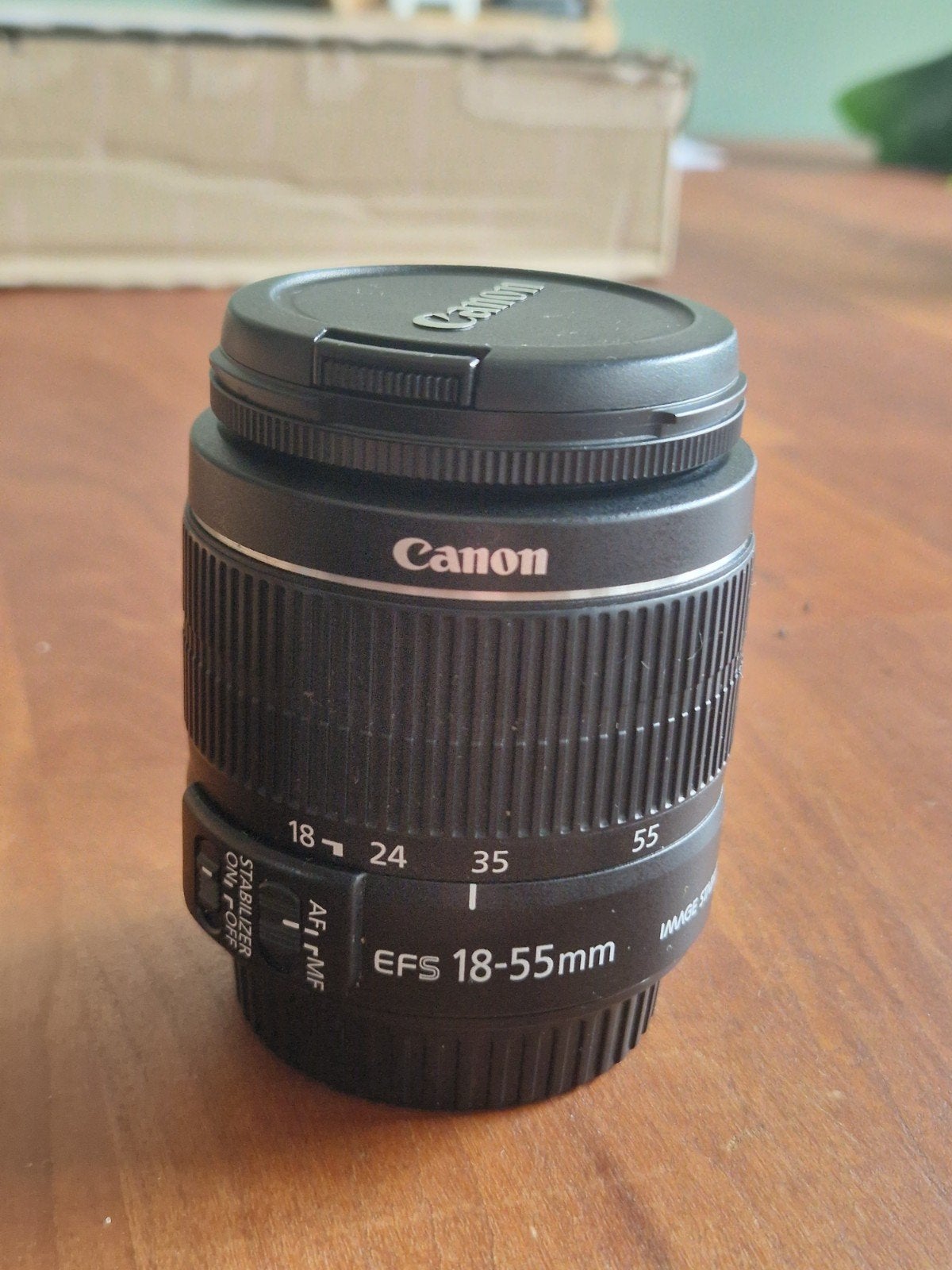 Canon objectief EFS 18-55mm (kitlens), Audio, Tv en Foto, Fotografie | Lenzen en Objectieven, Canon, Zo goed als nieuw, Standaardlens