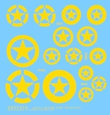 Archer AR35225Y M2/M3 Halftrack yellow stars 1/35, Verzenden, Nieuw, 1:32 tot 1:50