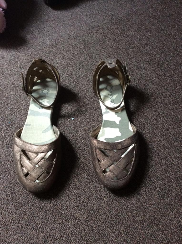 Open bruine schoenen 37, tango., Kleding | Dames, Schoenen, Ophalen of Verzenden, Zo goed als nieuw