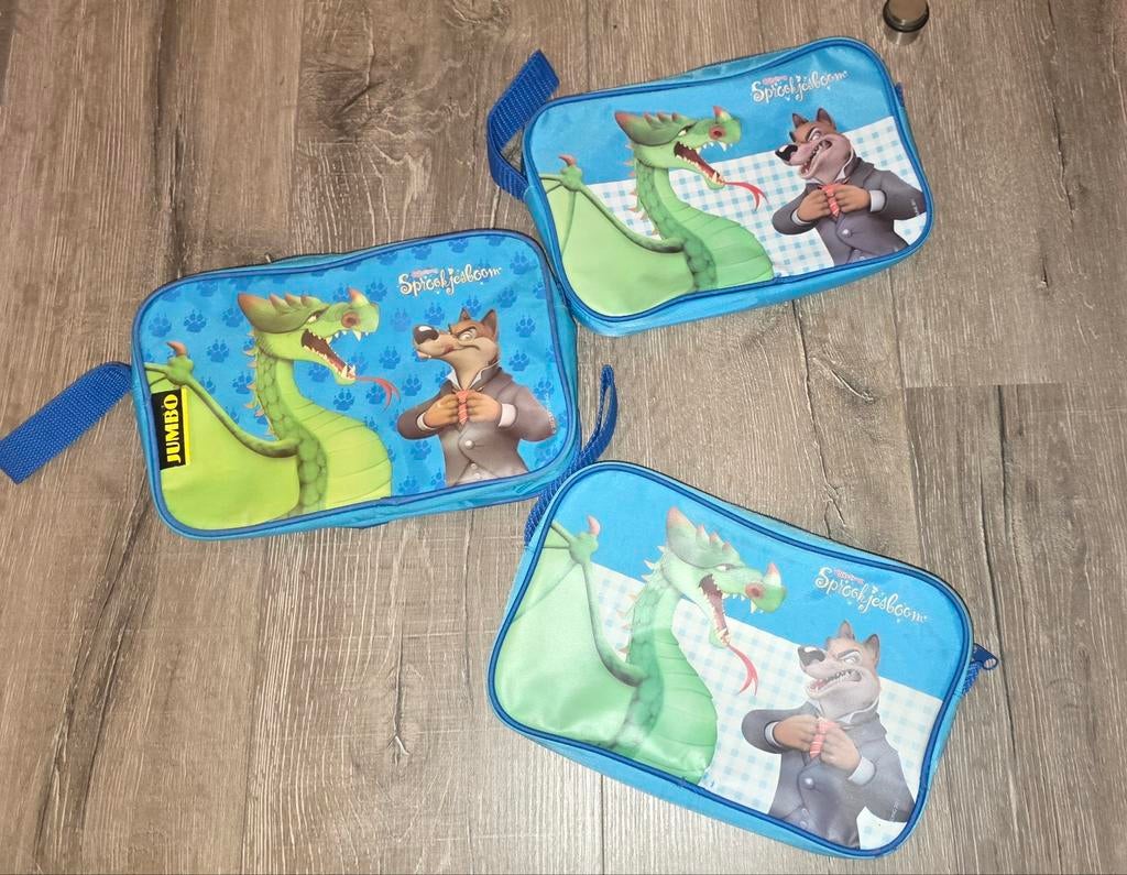 3x efteling toilettas wolf & draak NIEUW, Verzamelen, Efteling, Ophalen of Verzenden, Nieuw, Beeldje of Poppetje
