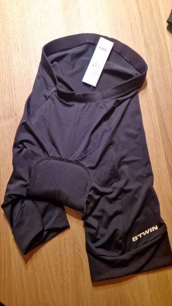 B'TWIN Fietsbroek met Zeem - Maat S, B'TWIN, Heren, Nieuw, Onderkleding