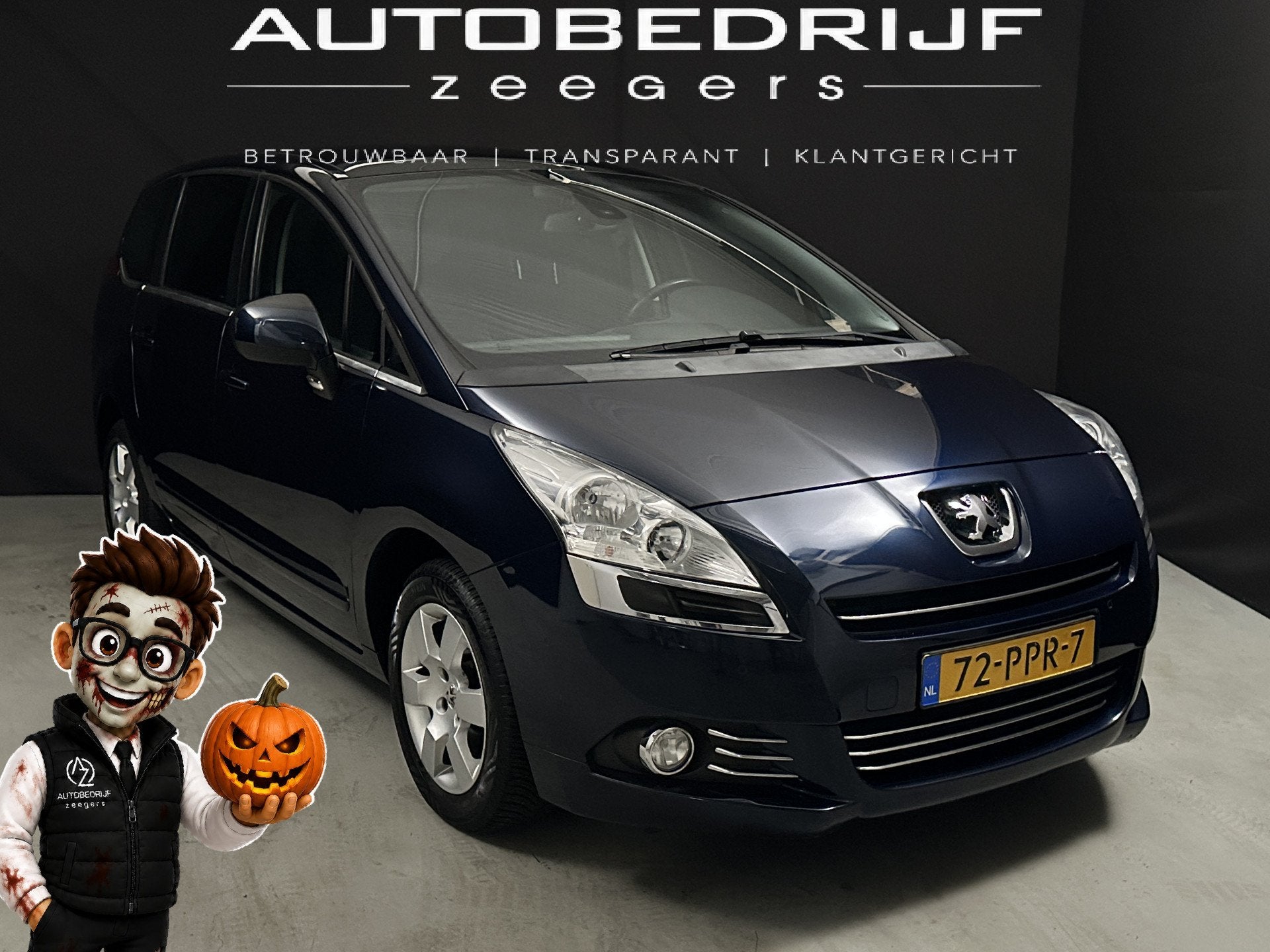 Peugeot 5008 1.6 THP ST 5p. *Pano*AC*Navi* (bj 2011), Auto's, Voorwielaandrijving, Euro 5, Handgeschakeld, 1598 cc