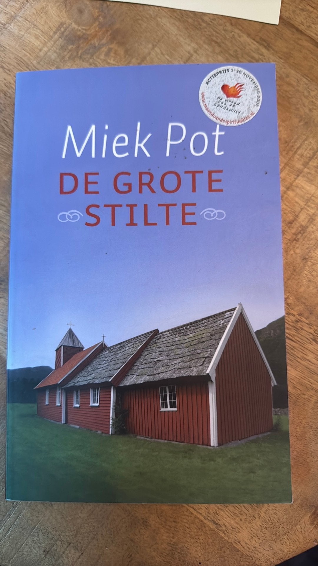 Miek Pot - De grote stilte, Boeken, Spiritualiteit algemeen, Ophalen of Verzenden, Zo goed als nieuw, Miek Pot