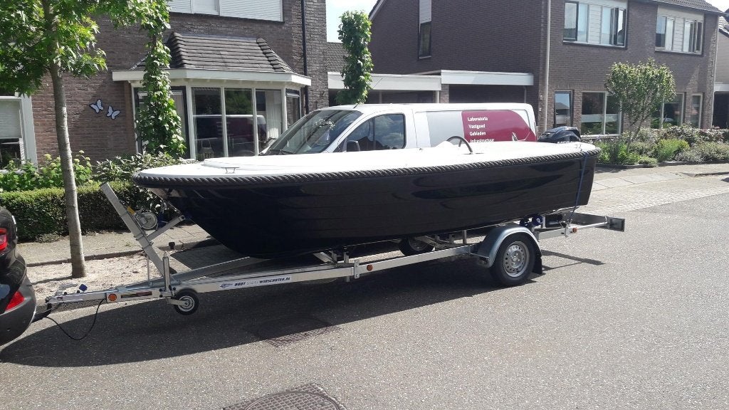Mooie Gentle 500 sloep inclusief trailer, Watersport en Boten, Sloepen, Ophalen, Overige typen, Rondzit, 5 m
