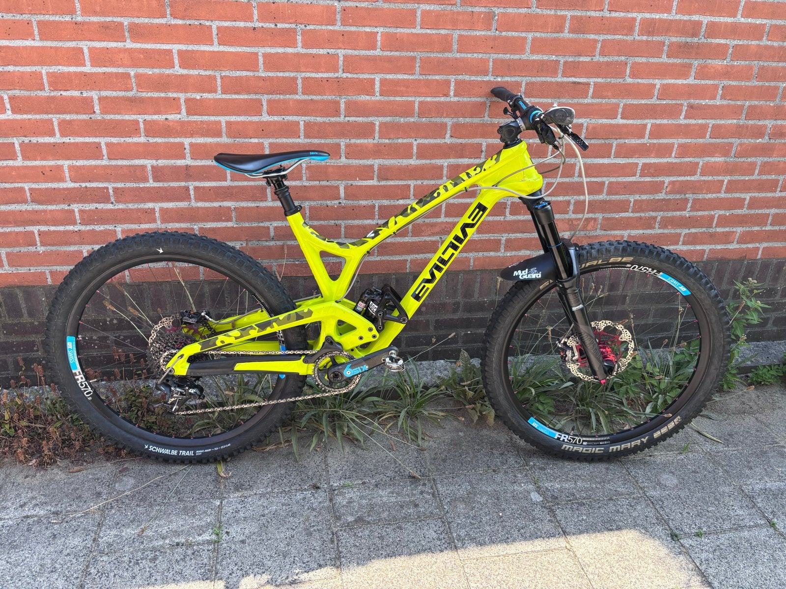 Evil Insurgent Mountainbike - Full Suspension Enduro, 57 cm of meer, Zo goed als nieuw, Schijfrem, Ophalen