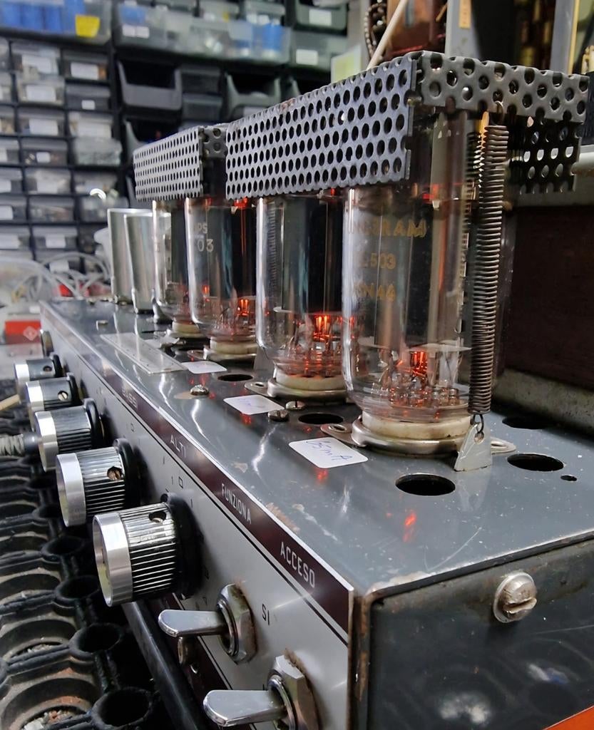 Philips EL503 eindbuizen voor Faylon,Geloso,Klemt Echolette., Ophalen of Verzenden, Buis of Buizen