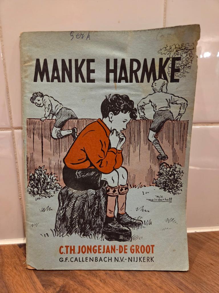 Vintage boek Manke Harmke  C.Th. Jongejan-de Groot, Boeken, Ophalen, Gelezen, Fictie algemeen