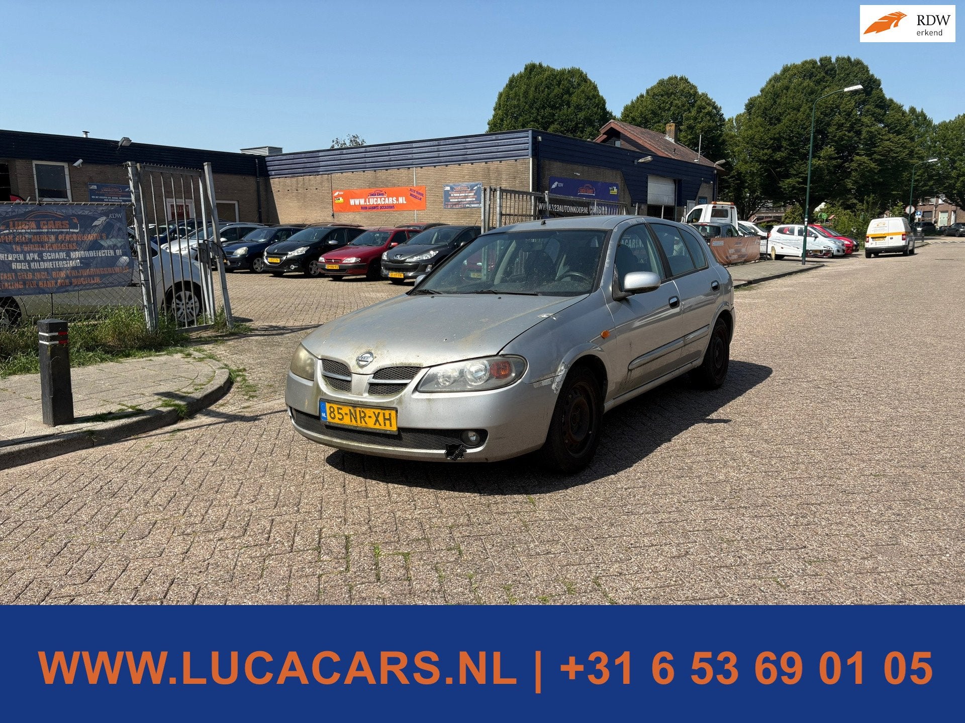Nissan Almera 2.2 dCi Acenta Airco, Auto's, Gebruikt, 1273 kg, 4 cilinders, Origineel Nederlands