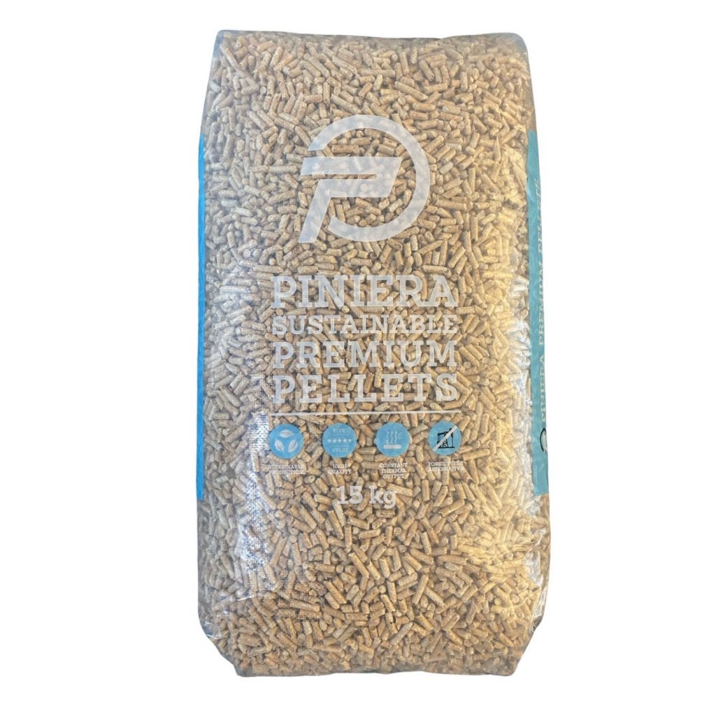 TOP KWALITEIT PINIERA PELLETS VOOR SLECHTS € 6,28 PER ZAK, Tuin en Terras, Haardhout, 6 m³ of meer, Ophalen