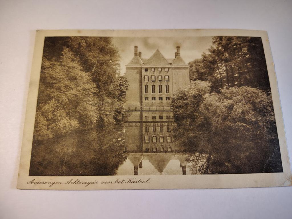 Amerongen Achterzijde van het Kasteel, Ophalen of Verzenden, Noord-Brabant