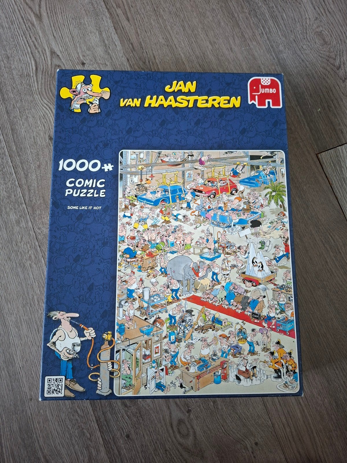 Jan van Haasteren Comic Puzzle - Some Like It Hot (1000+), Ophalen of Verzenden, 500 t/m 1500 stukjes, Zo goed als nieuw, Legpuzzel