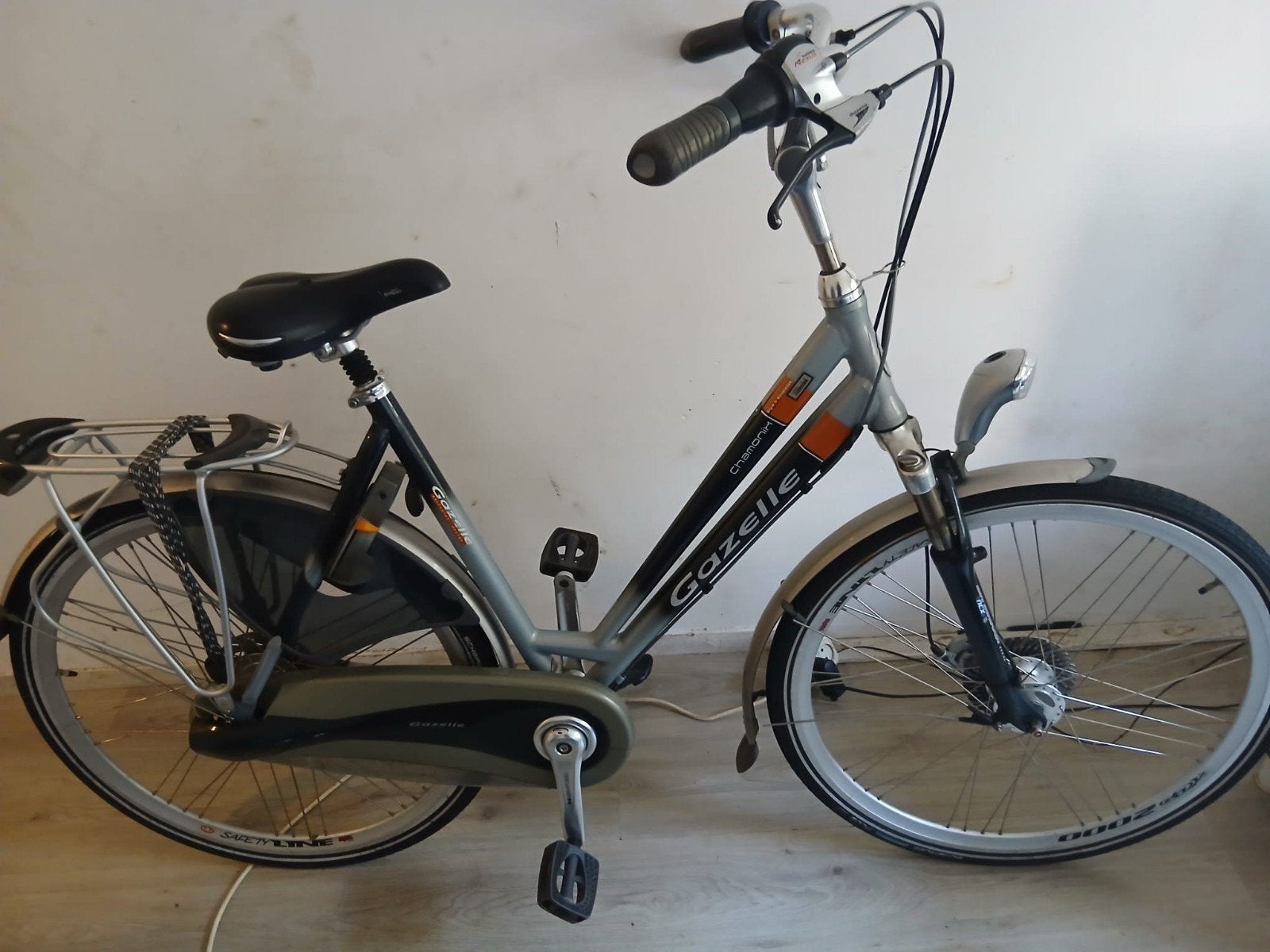 Gazelle Chamonix Damesfiets - 8 Versnellingen, Fietsen en Brommers, Ophalen, Velgrem, Versnellingen, Gazelle