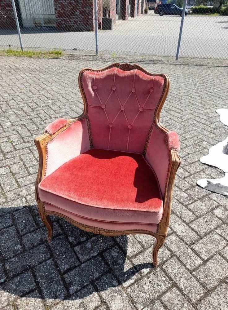Klein model noten barok fauteuile, Antiek en Kunst, Antiek | Meubels | Stoelen en Banken, Ophalen