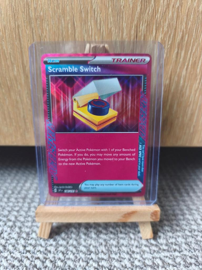 Scramble Switch 186/191 - Surging Sparks - Pokemon, Ophalen of Verzenden, Zo goed als nieuw