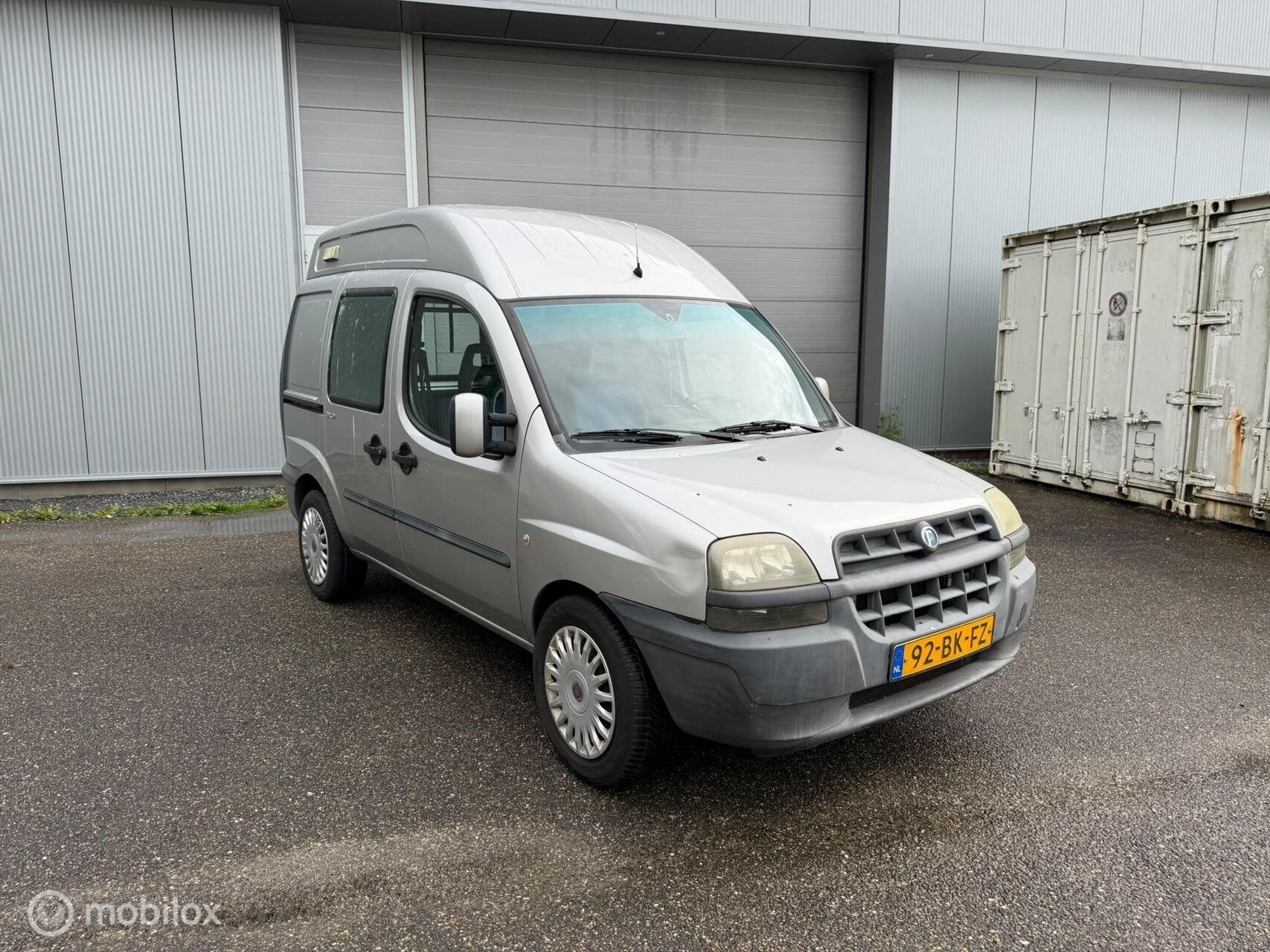 Fiat Doblo Cargo 1.6 SX HD Airco / Benzine Milieuzone vrij, Auto's, Gebruikt, 4 cilinders, 1600 cc, Origineel Nederlands