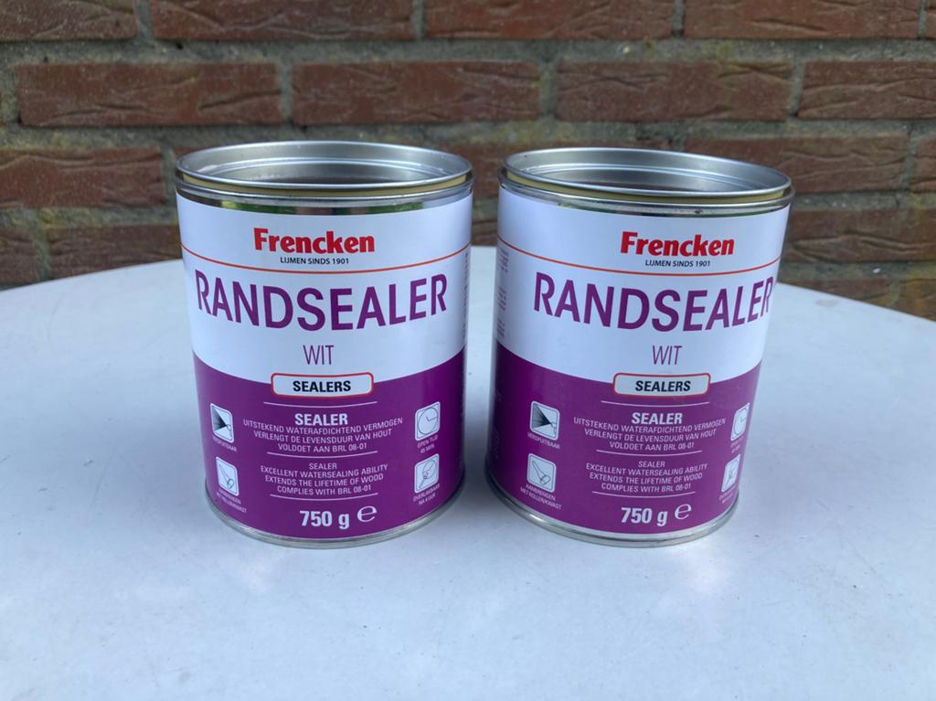 Frencken randsealer wit 2 blikken Nieuw, Ophalen of Verzenden, Nieuw, Overige