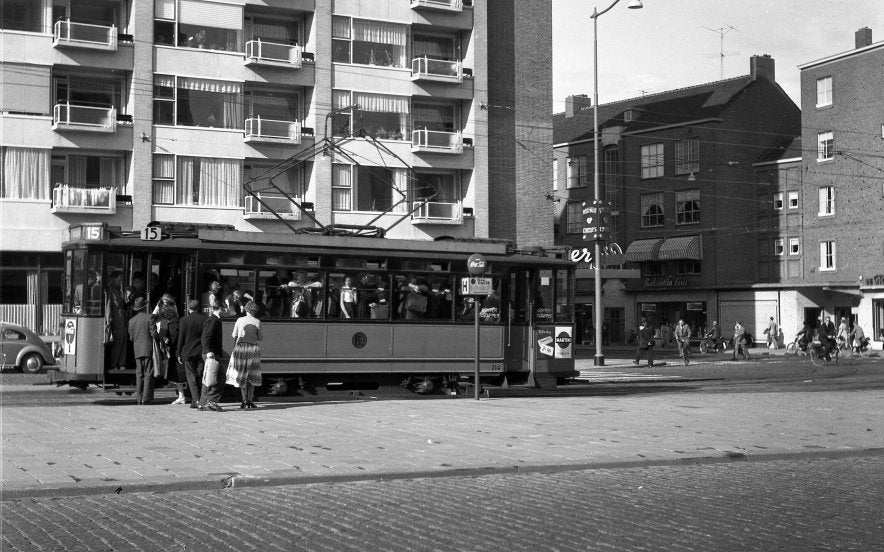RET Tram 214 goudsesingel, Ophalen, Voor 1920, Zuid-Holland