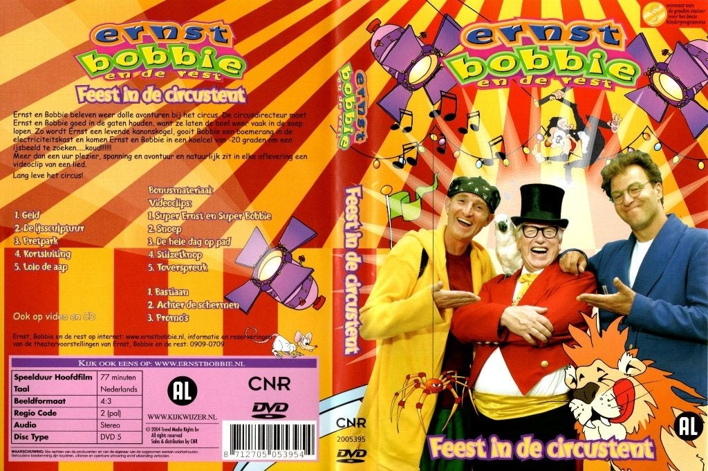Ernst Bobbie en de rest, feest in de circustent, Alle leeftijden, Ophalen of Verzenden, Zo goed als nieuw