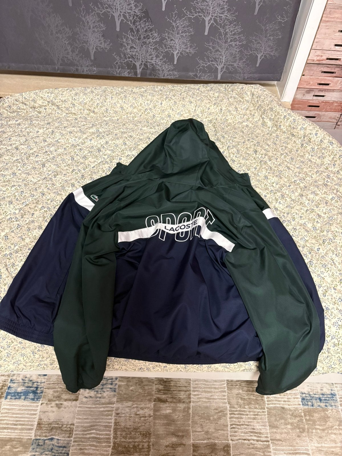 Originele Lacoste Sport windbreaker, Ophalen of Verzenden, Zo goed als nieuw