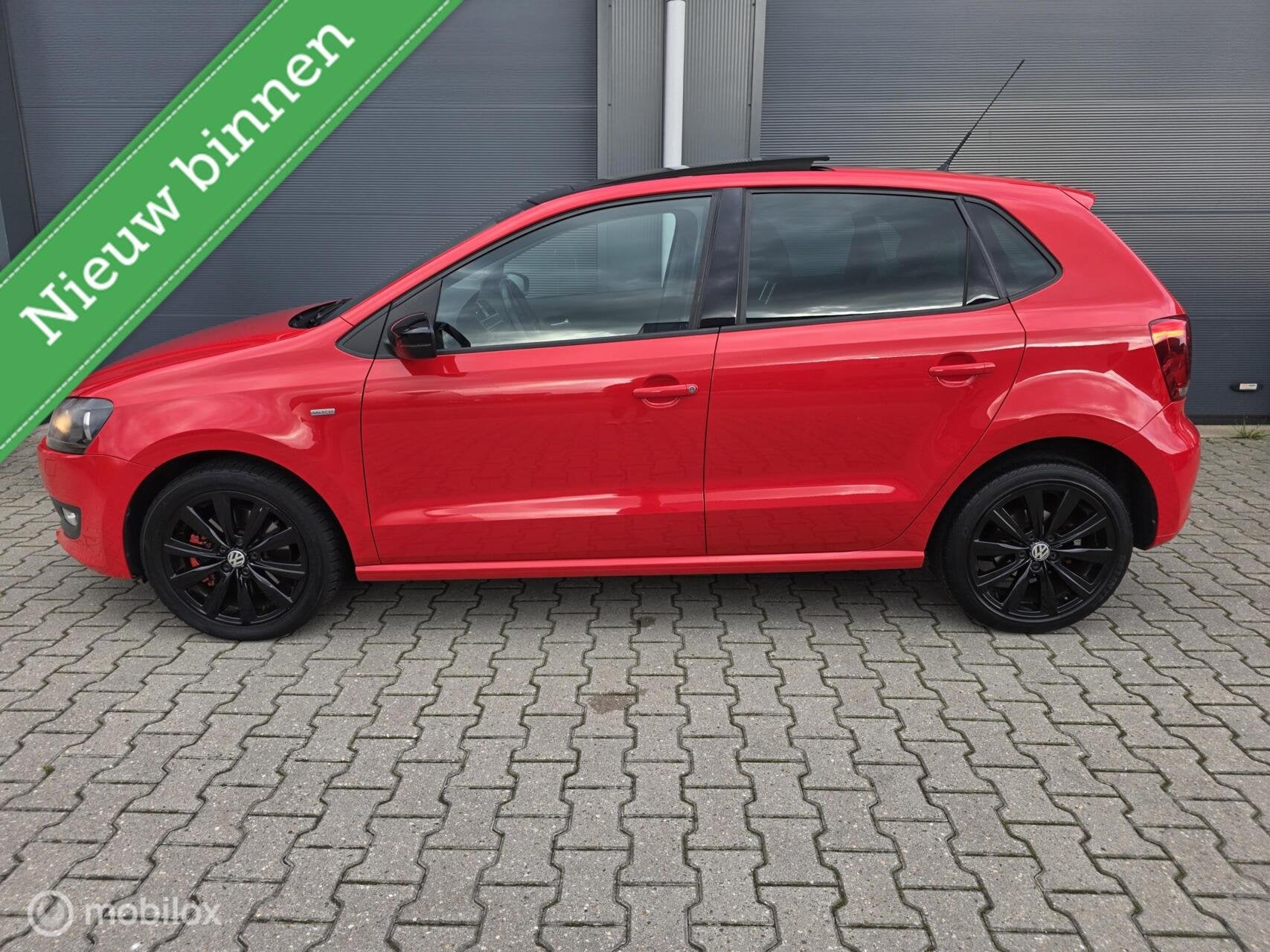 VW Polo 1.2TSI highline/ DSG automaat /Pano-dak /Cruise c., Gebruikt, 4 cilinders, Leder en Stof, 560 kg
