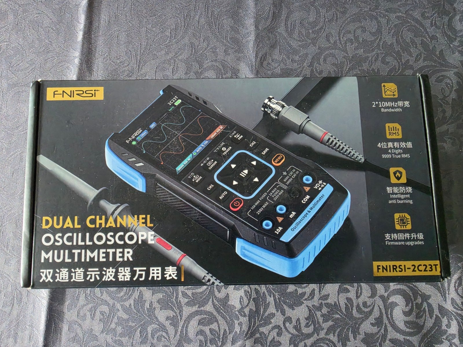 NIEUW FNIRSI 2C23T Oscilloscoop Multimeter Signaalgenerator, Ophalen of Verzenden, Nieuw