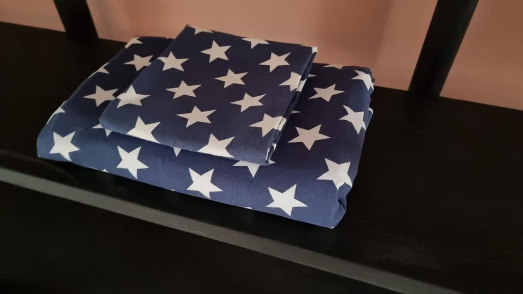 NIEUW Dekbedovertrekset 140X200 - INFO ZIE ADVERTENTIE, Eenpersoons, Blauw, Dekbedovertrek, Nieuw