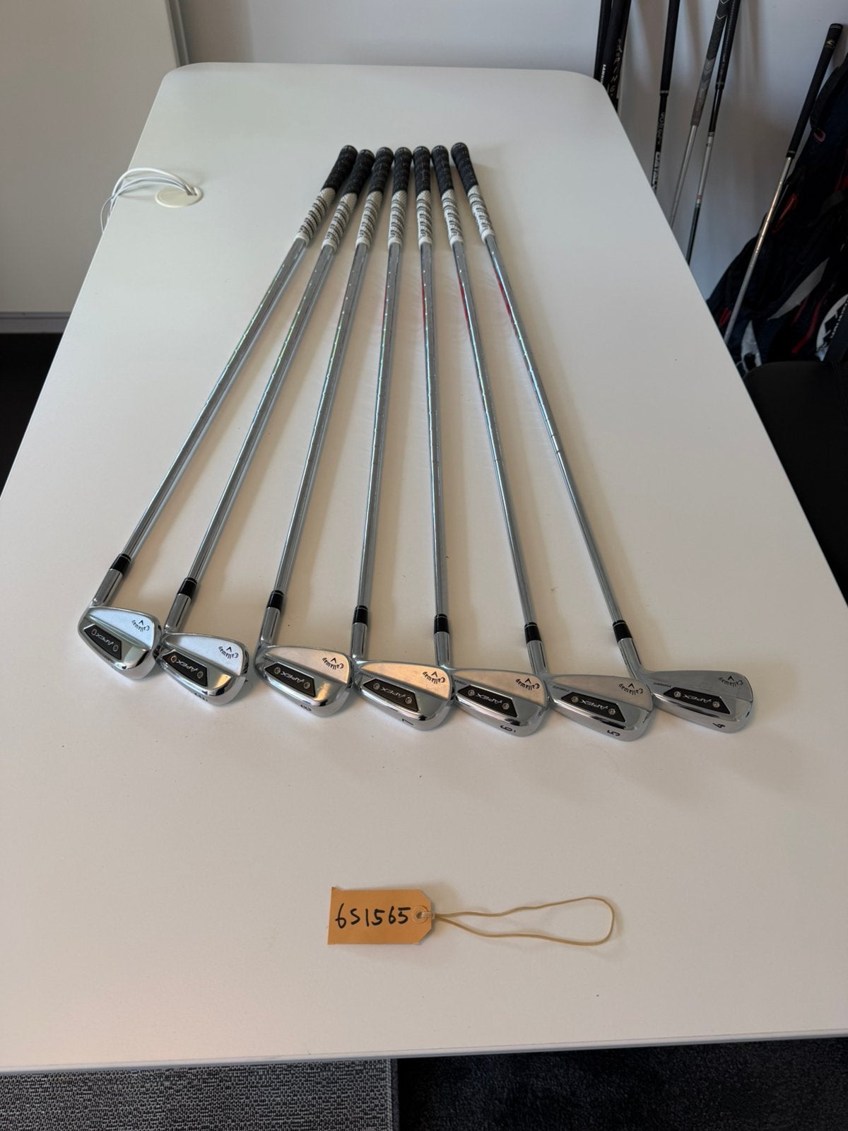 Callaway Ai150 ijzerset - S flex - ZGAN - Testen ok! 6S1565, Set, -, Ophalen of Verzenden, Zo goed als nieuw