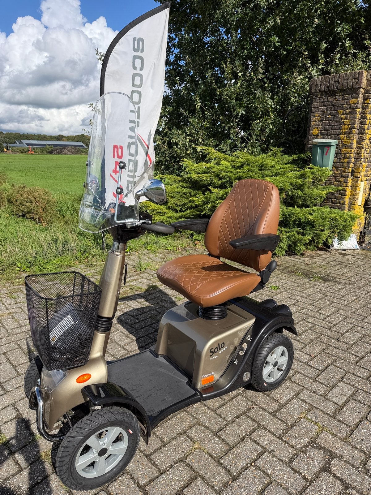 Scootmobiel Solo Comfort Elegance nieuw staat