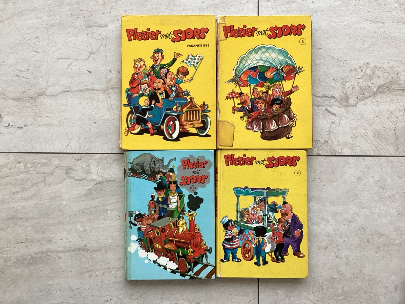 Sjors & Sjimmie Collectie en Plezier met Sjors stripboeken, Boeken, Meerdere stripboeken, Ophalen of Verzenden, Gelezen