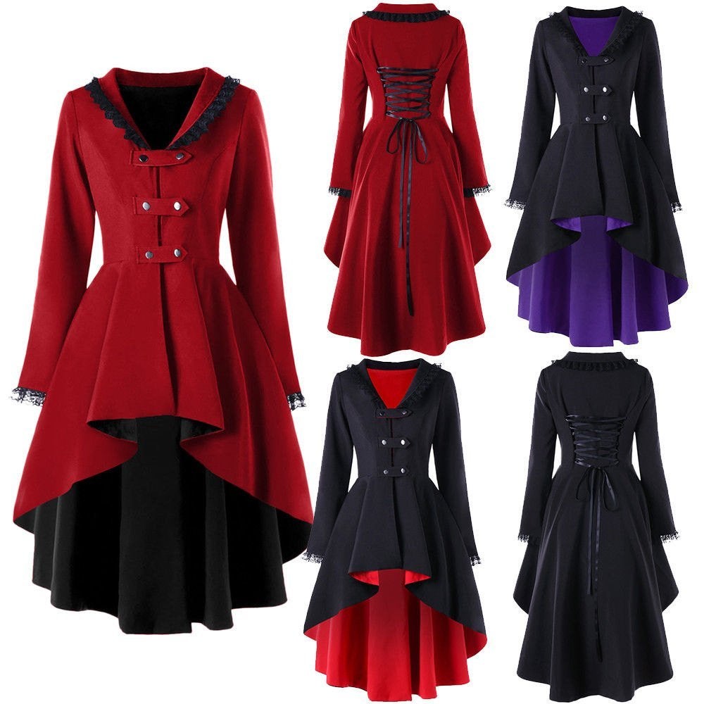 Victoriaanse dames jas (gothic kostuum steampunk M XL XXL), Verzenden, Nieuw
