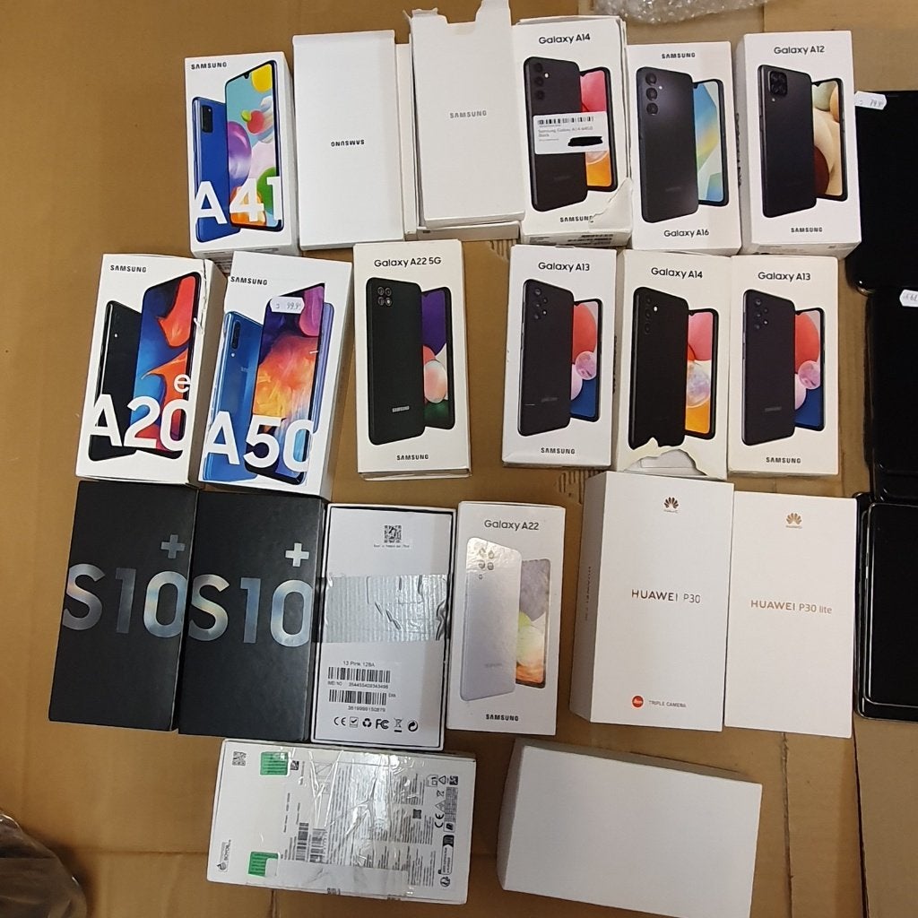 Originele doos samsung en iphone € 125,00, Telecommunicatie, Mobiele telefoons | Apple iPhone, Zwart, Zo goed als nieuw, 64 GB