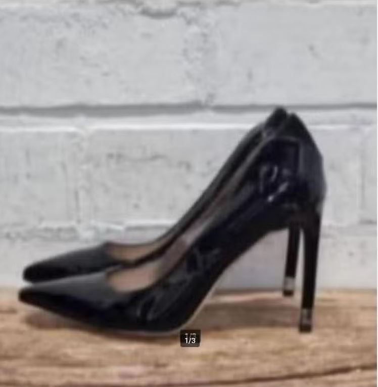 Sam Edelman - Prachtige zwarte lak pumps maat 36 - ZGAN, Pumps, Ophalen of Verzenden, Zo goed als nieuw, X