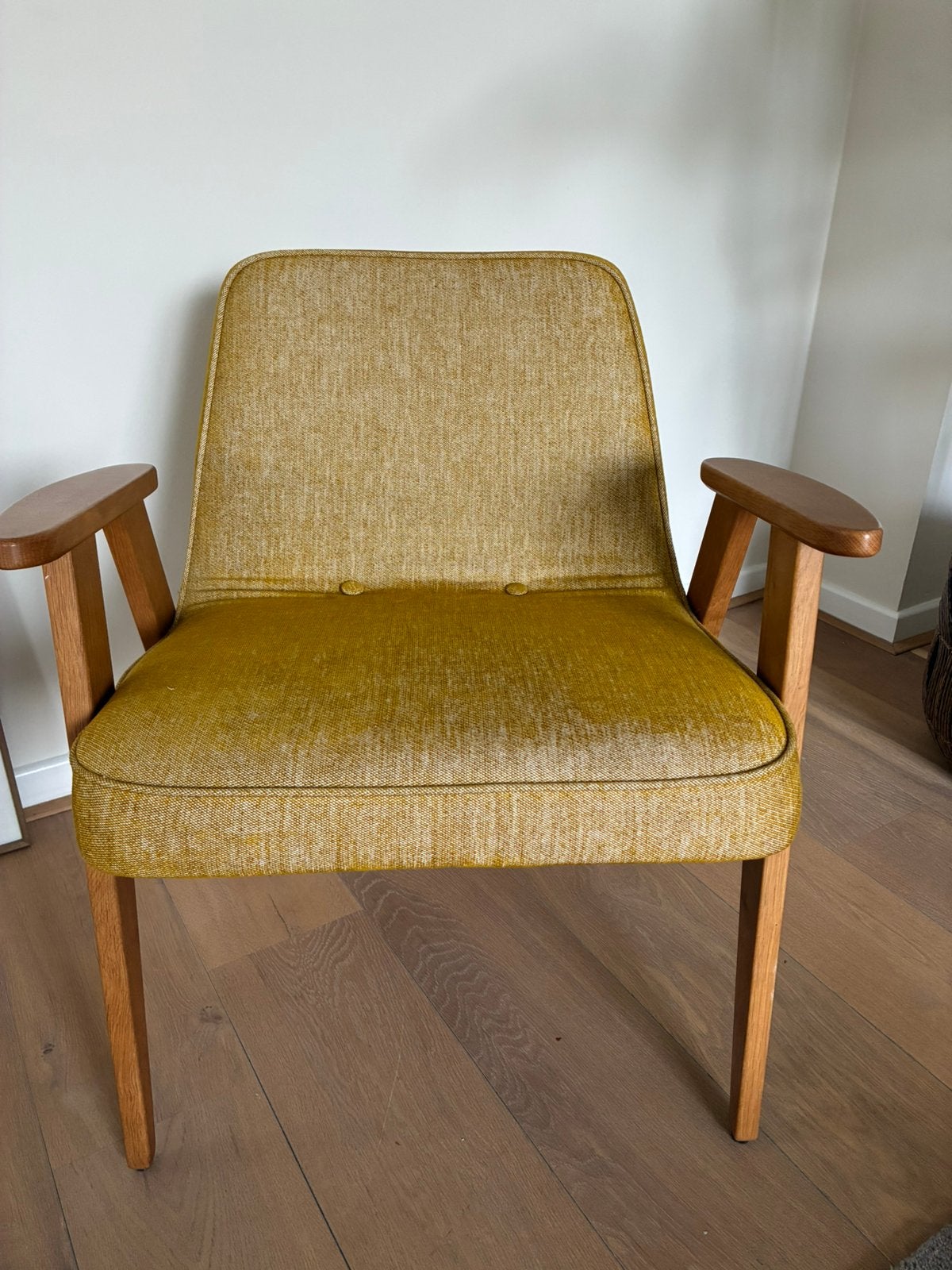 Fauteuill Mia bouclé 366 Concept, Ophalen, Zo goed als nieuw, 50 tot 75 cm