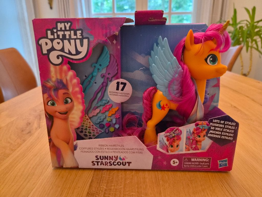 My Little Pony Hairstyles Sunny Starscout, speelfiguur, Kinderen en Baby's, Speelgoed | My Little Pony, Ophalen of Verzenden
